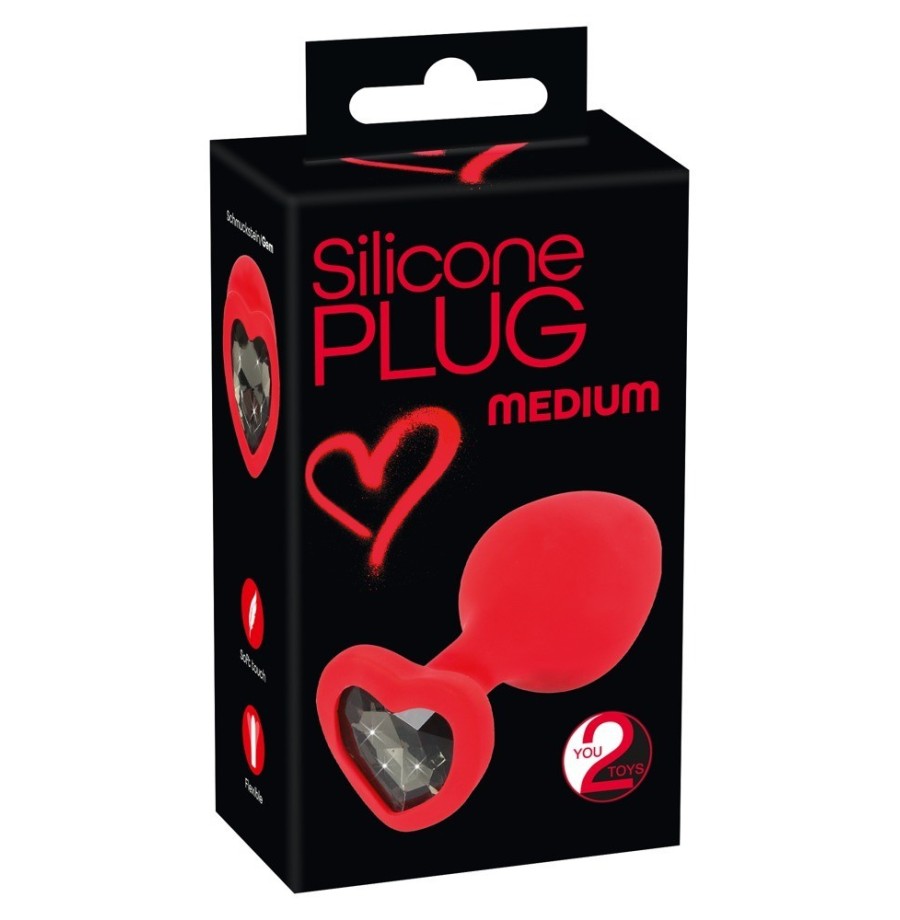 Fallo anale Silicone Plug medium