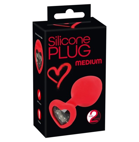 Fallo anale Silicone Plug medium - Plug Anale - Sexy Shop Ingrosso