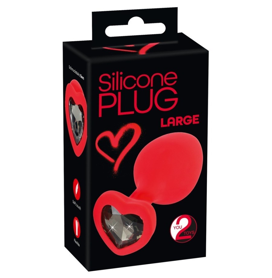 Fallo anale Silicone Plug Large