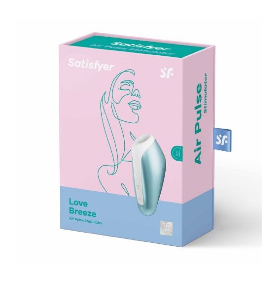 Stimolatore succhia clitoride satisfyer Love Breeze ice blue