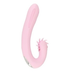 Vibratore vaginale con stimolatore clitoride Oral fantasy - Vibrato...