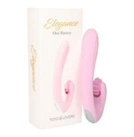 Vibratore vaginale con stimolatore clitoride Oral fantasy - Vibrato...