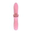 Vibratore vaginale ricaricabile doppio stimola clitoride Pink Taste