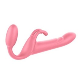 Vibratore vaginale anale stimolatore clitoride strap on - Vibratori...