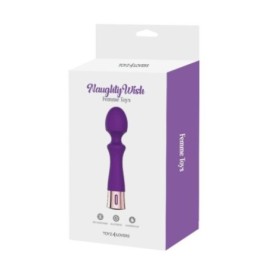 Stimolatore vaginale vibrante mini wand Naughty Wish - Stimolatori ...