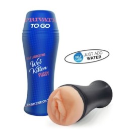 Masturbatore vagina realistica Wet Kitten Self Lube To Go - Masturb...