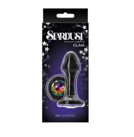 Plug anale in vetro con pietra Stardust glam - Plug Anale - Sexy Sh...