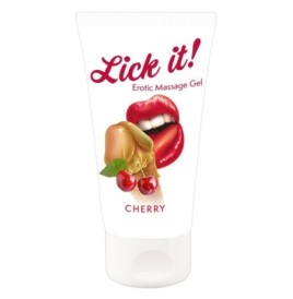 Erotic Massage Gel commestibile aroma ciliegia 50 ml - Coadiuvanti ...