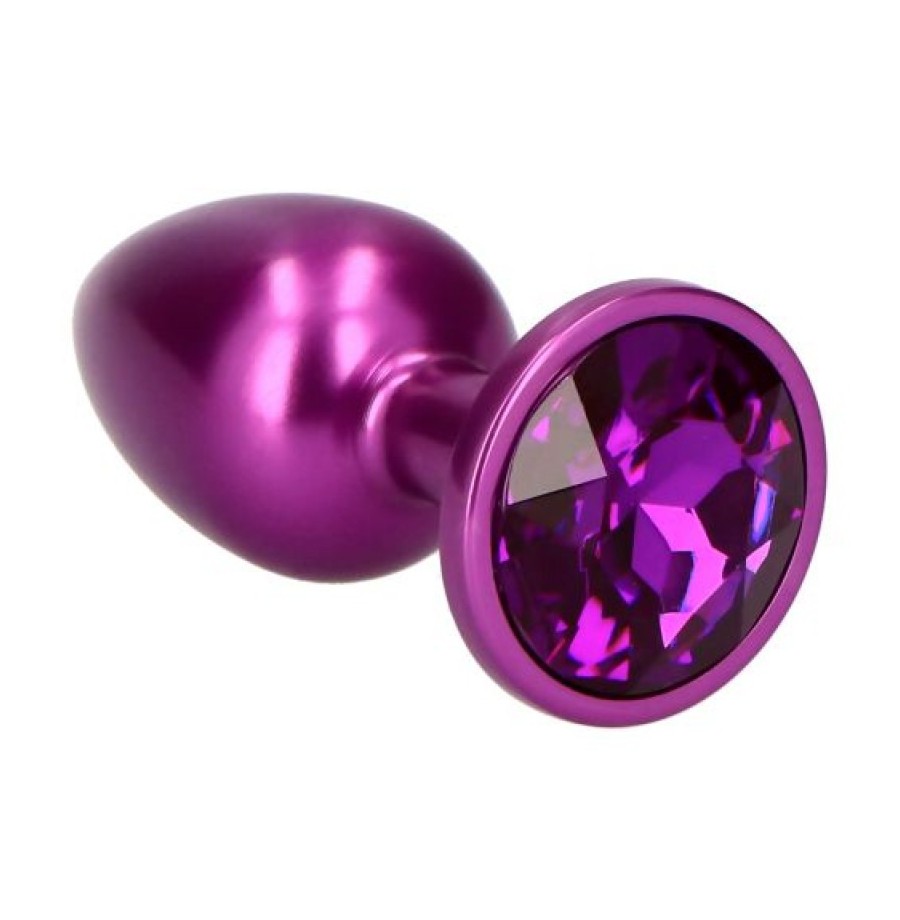 Plug anale Purple Teardrop Small