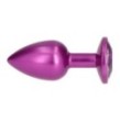 Plug anale Purple Teardrop Small