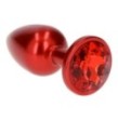 Plug anale Deep Red Small