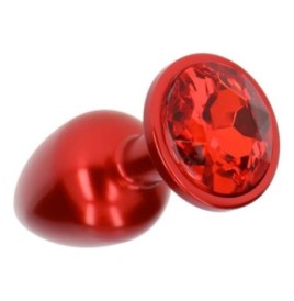 Plug anale Deep Red Small - Plug Anale - Sexy Shop Ingrosso