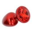 Plug anale Deep Red Small