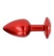 Plug anale Deep Red Small