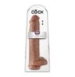 Fallo realistico con ventosa King Cock 15Inch With Balls