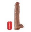 Fallo realistico con ventosa King Cock 15Inch With Balls