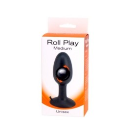 Plug anale in silicone con ventosa Roll Play Medium - Plug Anale - ...