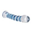 Fallo in vetro vaginale anale Arts Clair Bleu Glass Dildo