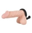 Anello fallico ritardande con plug anale Black Velvets Cock Ring