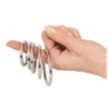 Anello fallico in metallo kit Set of 5 Cock Rings