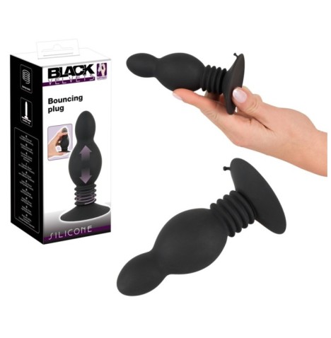 Bouncing Plug anale con ventosa nero - Sex toys - Sexy Shop Ingrosso