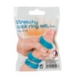 Anello fallico miglior erezione kit set 3 pz Stretchy Cock Ring Set