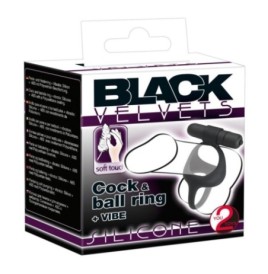 Anello fallico ritardante Vibro-cock Ring with Testicle Spreader - ...