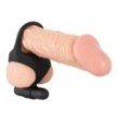 Anello fallico ritardante Vibro-cock Ring with Testicle Spreader