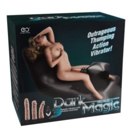 Lettino gonfiabile macchina del sesso Dark Magic Thrusting Bed - Ma...