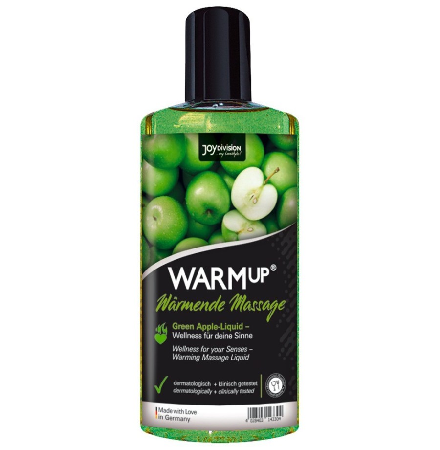 Olio da massaggi WARMup Green Apple 150 ml