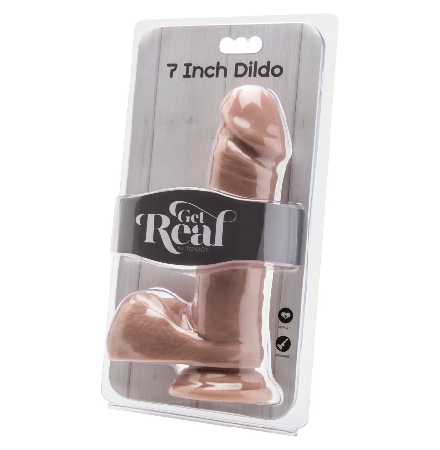 Fallo realistico Dildo 7 inch with Balls get real flesh