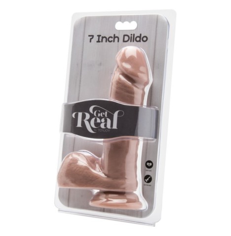 Fallo realistico Dildo 7 inch with Balls get real flesh - Falli - S...