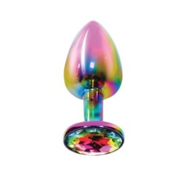 Plug anale in metallo con pietra Twilight Booty Jewel Small - Plug ...