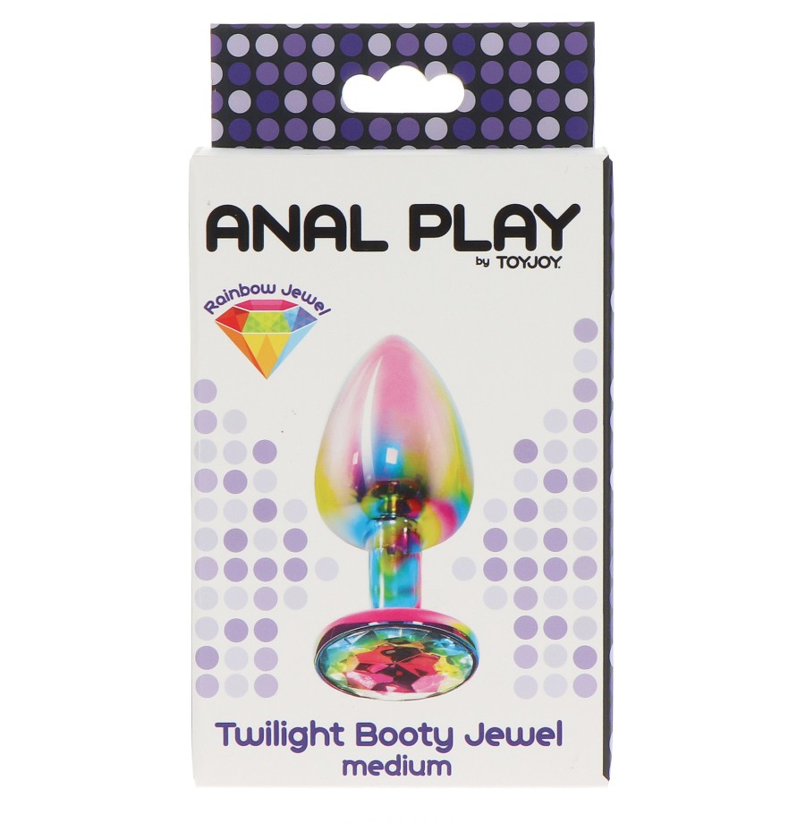 Plug anale in metallo Twilight Booty Jewel Medium