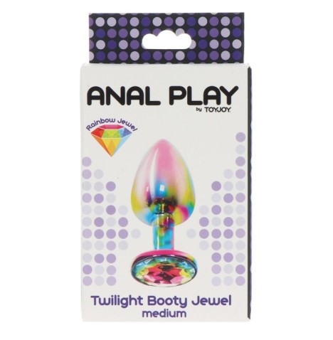 Plug anale in metallo Twilight Booty Jewel Medium - Plug Anale - Se...