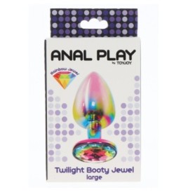 Plug dilatatore anale con pietra Twilight Booty Jewel Large - Plug ...