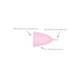 Coppette mestruali in silicone Menstrual Cups Size S - Oggettistica...