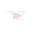 Coppette mestruali in silicone Menstrual Cups Size S