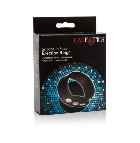 Anello per pene Silicone 3-Snap Erection Ring - Anelli Fallici - Se...