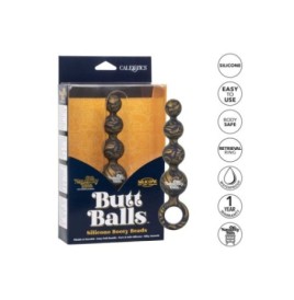 Plug anale dilatatore a sfere in silicone Butt Balls Booty Beads - ...