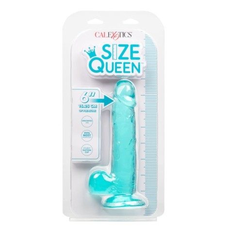 Fallo realistico vaginale anale con ventosa Queen Size Dong 6 Inch ...