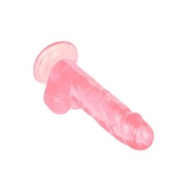 Fallo con ventosa e testicoli dildo realistico Queen Size Dong 6 In...