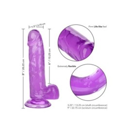 Fallo vaginale anale realistico con ventosa Queen Size Dong 6 Inch ...