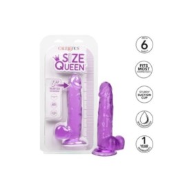 Fallo vaginale anale realistico con ventosa Queen Size Dong 6 Inch ...