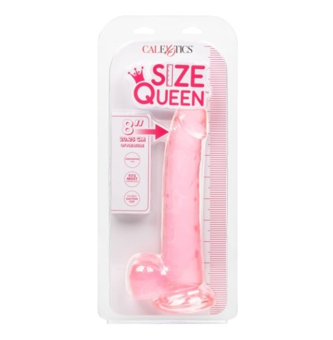 Fallo vaginale anale con ventosa Queen Size Dong 8 Inch - Falli Rea...