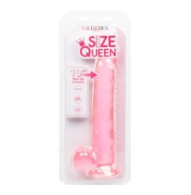 Fallo realistico con ventosa e testicoli Queen Size Dong 10 Inch - ...