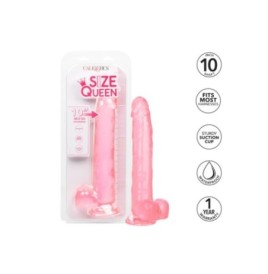 Fallo realistico con ventosa e testicoli Queen Size Dong 10 Inch - ...