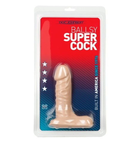 Fallo piccolo anale vaginale realistico Ballsy Super Cock 6 inch - ...