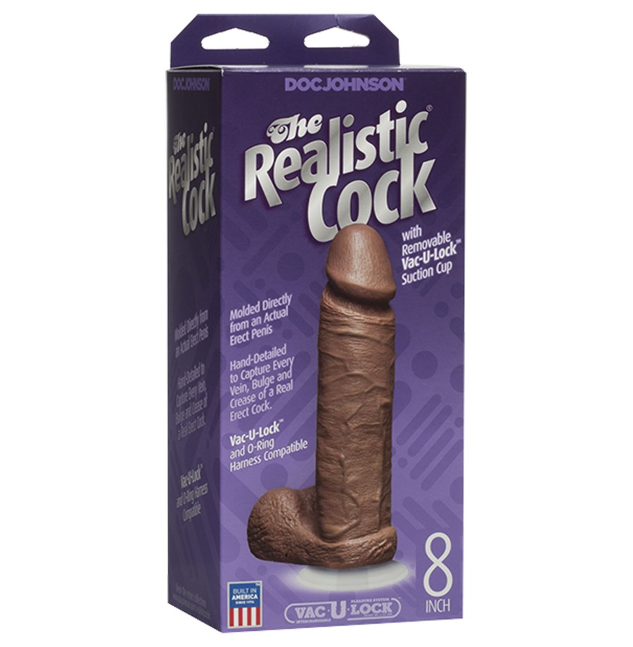 Fallo con ventosa The Realistic Cock 8 inch