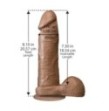 Fallo con ventosa The Realistic Cock 8 inch